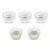 NUK Orthodontic Pacifiers, 6-18 Months, 5 Pack, Timeless Collection, Amazon Exclusive