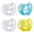 Tommee Tippee Ultra-Light Silicone Pacifier, Symmetrical One-Piece Design, BPA-Free Silicone Binkies, 6-18m, 4-Count