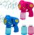 SkyCo Bubble Gun, 2pcs Bubble Guns for Kids, Pink and Blue Bubble Machine Gun, Bubble Blaster for Summer Outdoor Activity, Party Favors, Birthdays