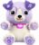 LeapFrog Pal Scout Smarty Paws | Soothing & Sensory Cuddly Toddler Toy with Lights & Music | Suitable for Ages 6-36 Months | Violet