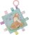 Taggies Soothing Sensory Crinkle Me Toy with Baby Paper and Squeaker, Flora Fawn, 6.5 x 6.5-Inches